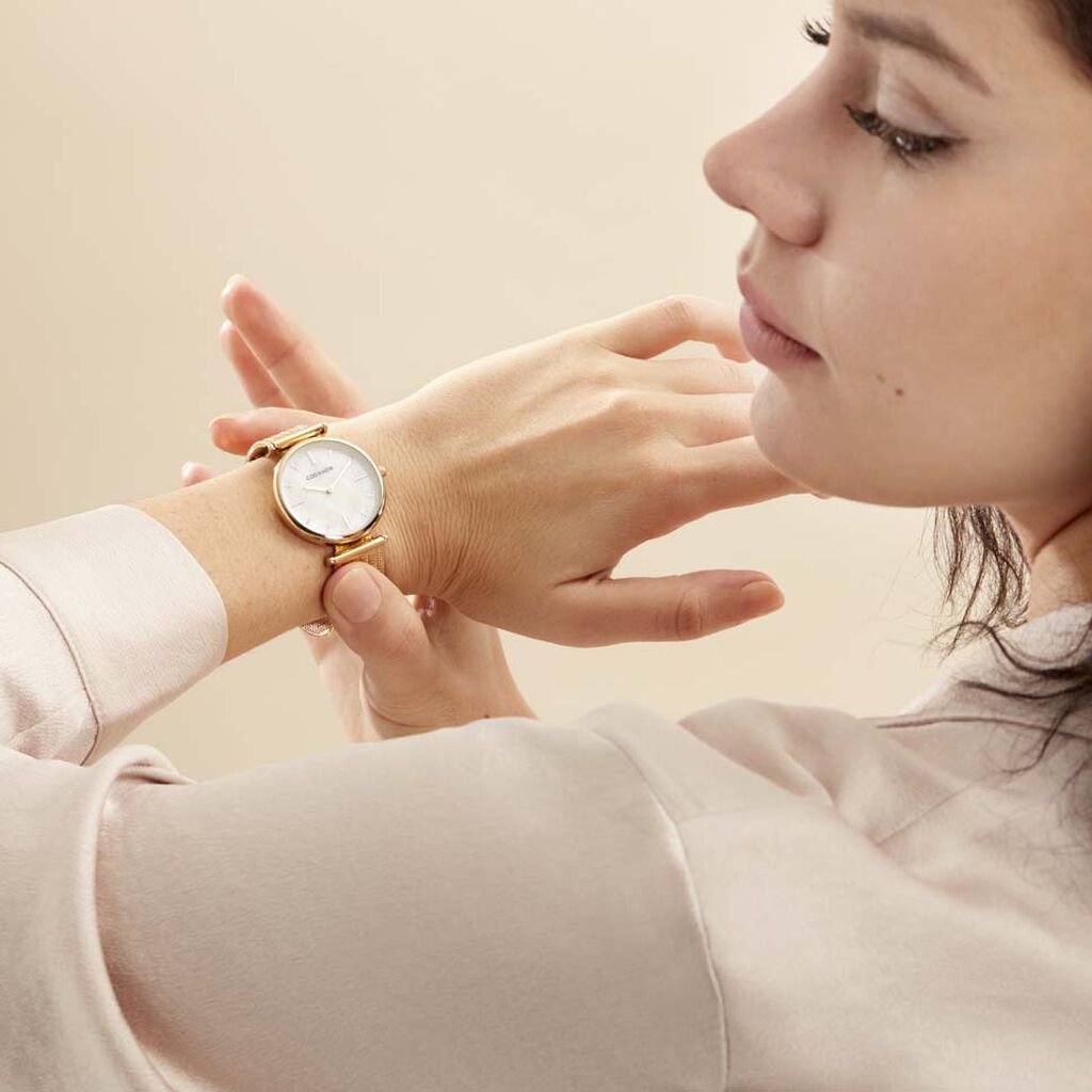 Montre Codhor Nidia Blanc Nacre - Montres Femme | Histoire d’Or