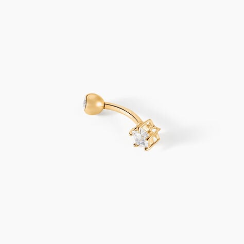 Piercing D'oreille Et/ou D'arcade King Or Jaune Oxyde De Zirconium - Bijoux Femme | Histoire d’Or
