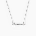 Collier Rera Argent Blanc Oxyde De Zirconium - F&ecirc;te des m&egrave;res Femme | Histoire d&rsquo;Or