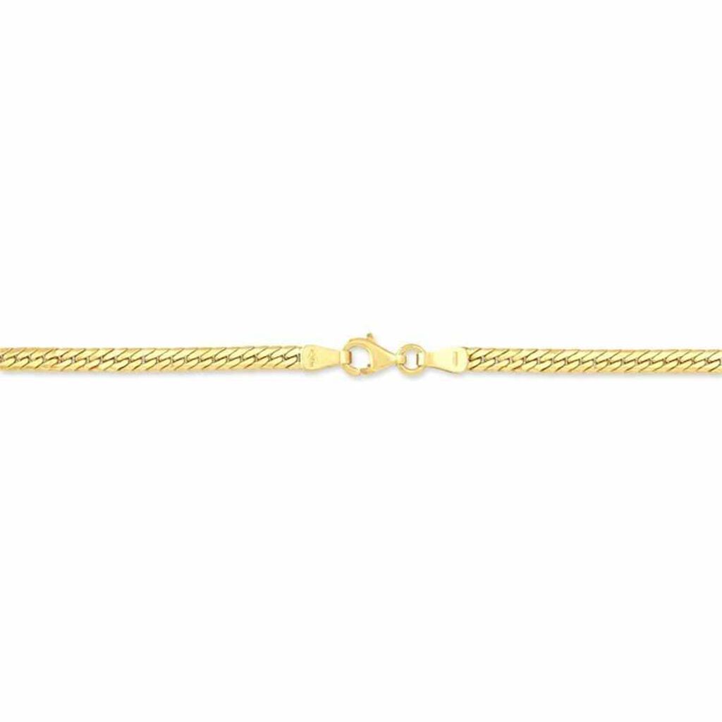 Collier Doline Maille Anglaise Or Jaune - Chaines Femme | Histoire d’Or