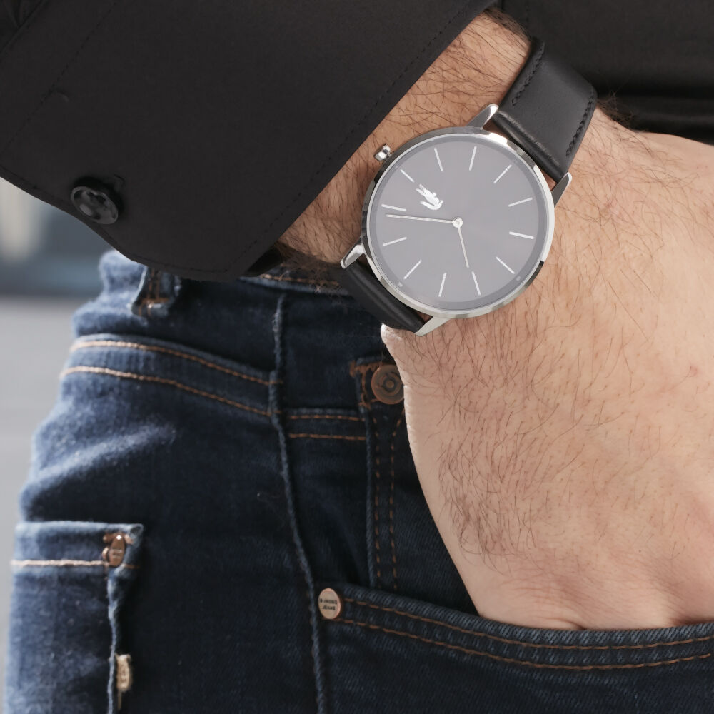 montre lacoste moon noir