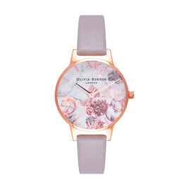 Montre Olivia Burton Marble Florals Blanc - Montres Femme | Histoire d’Or