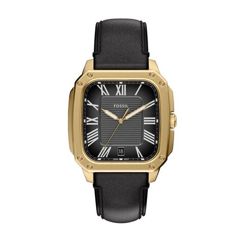 Montre Fossil Crosby Noir - Montres Homme | Histoire d&rsquo;Or
