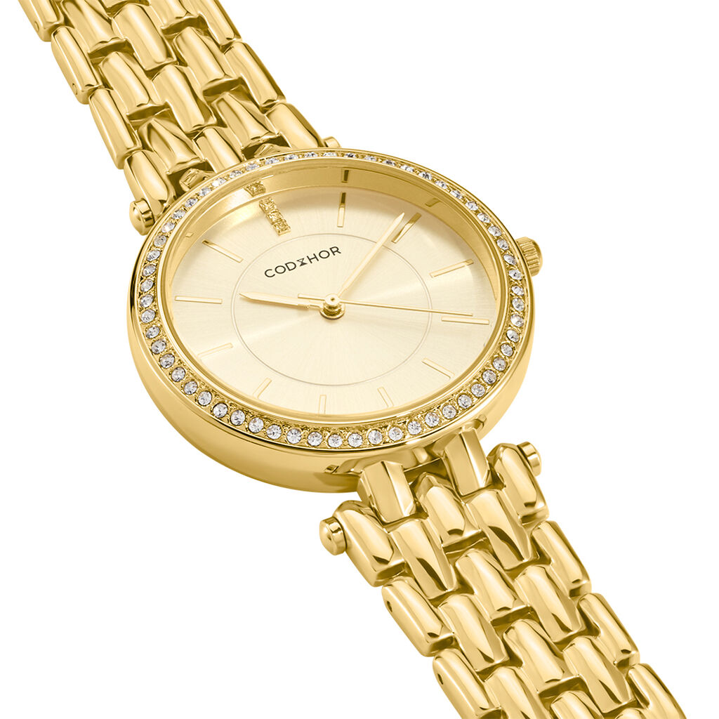 Montre Codhor Celinia Dor&eacute; - Montres Femme | Histoire d&rsquo;Or