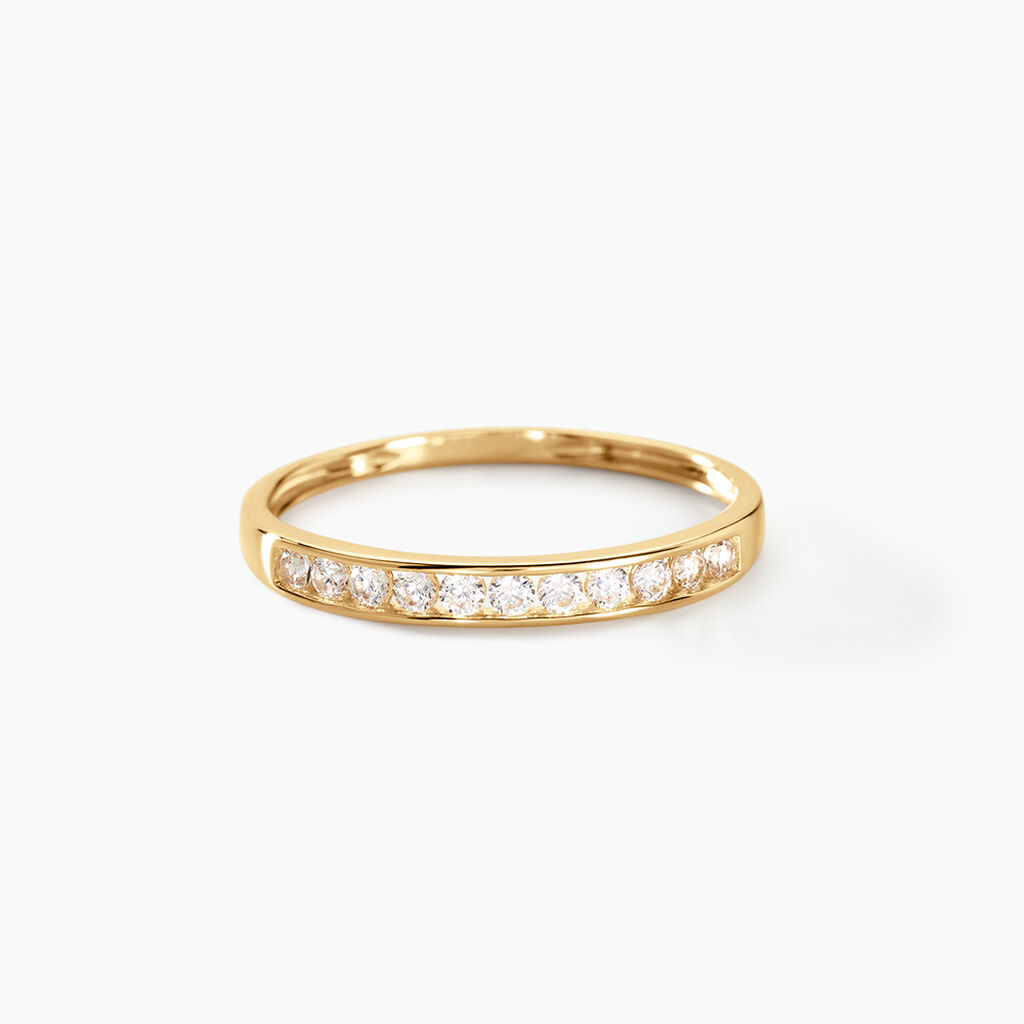 Alliance Davila Or Jaune Oxyde De Zirconium - Alliances Femme | Histoire d’Or