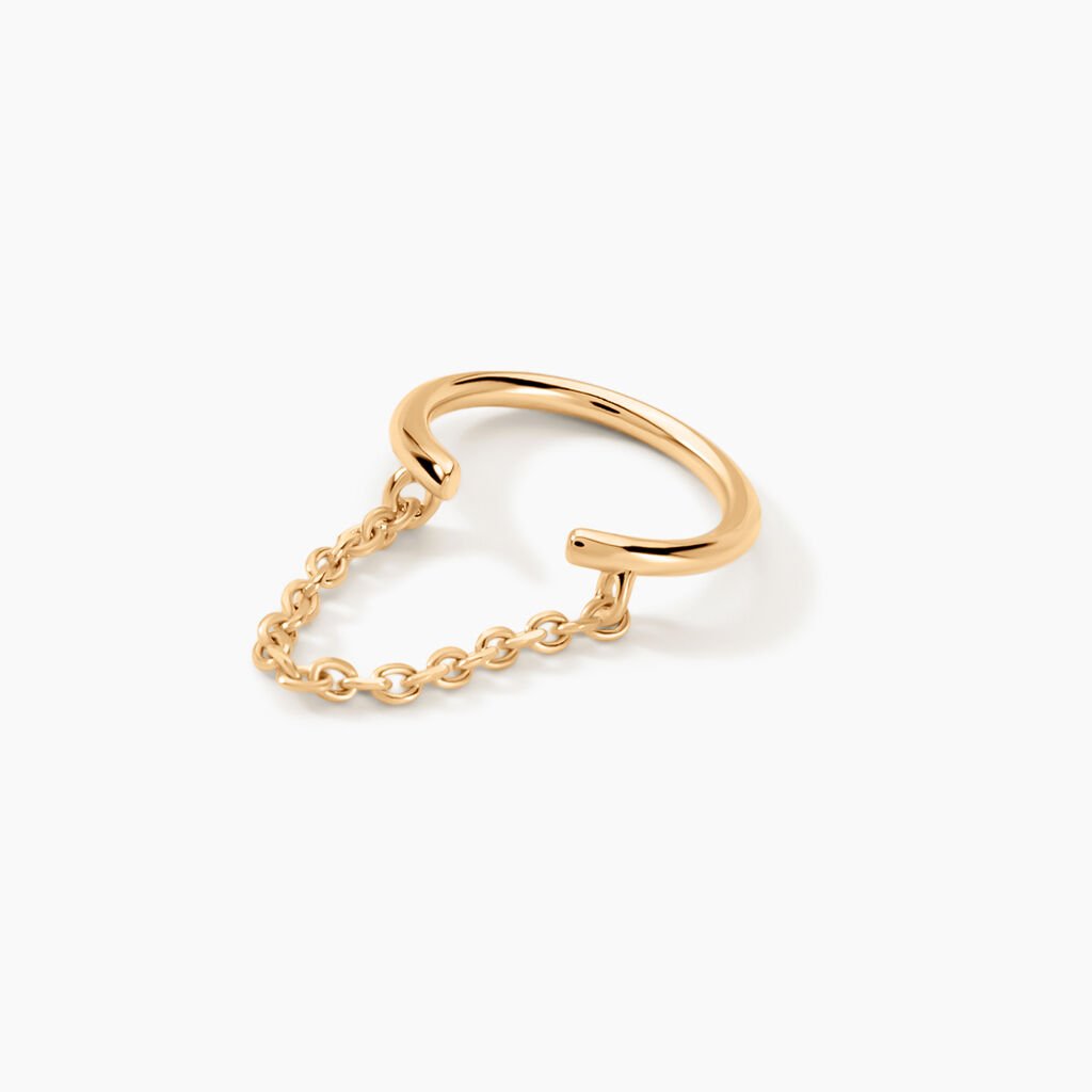 Bijou D'oreille Unitaire Silohe Plaqué Or Jaune - Boucles d'oreilles fantaisie Femme | Histoire d’Or