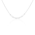 Collier Chiarina Argent Blanc - Colliers fantaisie Femme | Histoire d&rsquo;Or