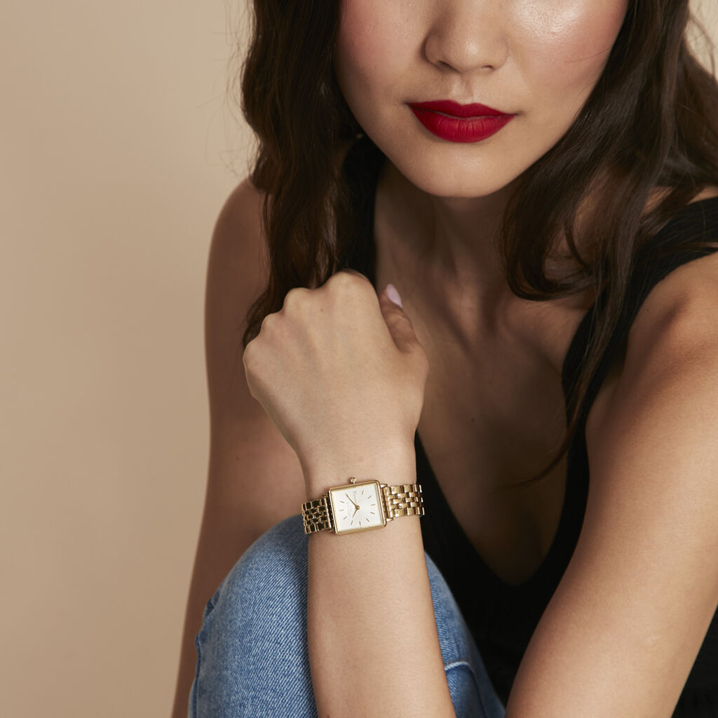 Montre Rosefield The Mini Boxy Blanc - Montres Femme | Histoire d’Or