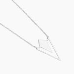 Collier Tylee Argent Blanc - Colliers fantaisie Femme | Histoire d&rsquo;Or