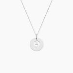 Pendentif Efiso Argent Blanc - Pendentifs Famille | Histoire d&rsquo;Or