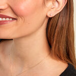 Boucle D'oreille Puce Unitaire Victoria Or Jaune Diamant - Clous d'oreilles Famille | Histoire d&rsquo;Or