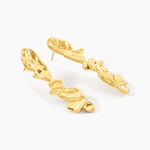 Boucles D'Oreilles Pendantes Goldess Acier Jaune - Boucles d'oreilles fantaisie Femme | Histoire d&rsquo;Or