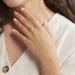 Bague Loriana Or Blanc Diamant - Bagues avec pierre Femme | Histoire d’Or