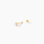 Piercing D'oreilles Joanina Or Jaune Oxyde De Zirconium - Piercing H&eacute;lix Femme | Histoire d&rsquo;Or
