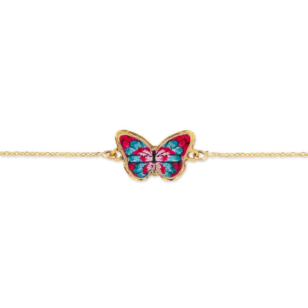 Bracelet Sulivia Papillon Or Jaune - Bracelets Enfant | Histoire d’Or