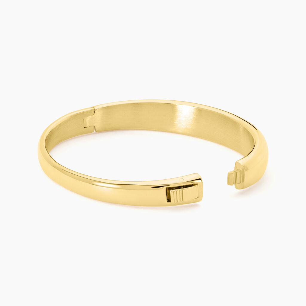 Bracelet Jonc Emiliaan Acier Jaune - Bracelets joncs Femme | Histoire d&rsquo;Or