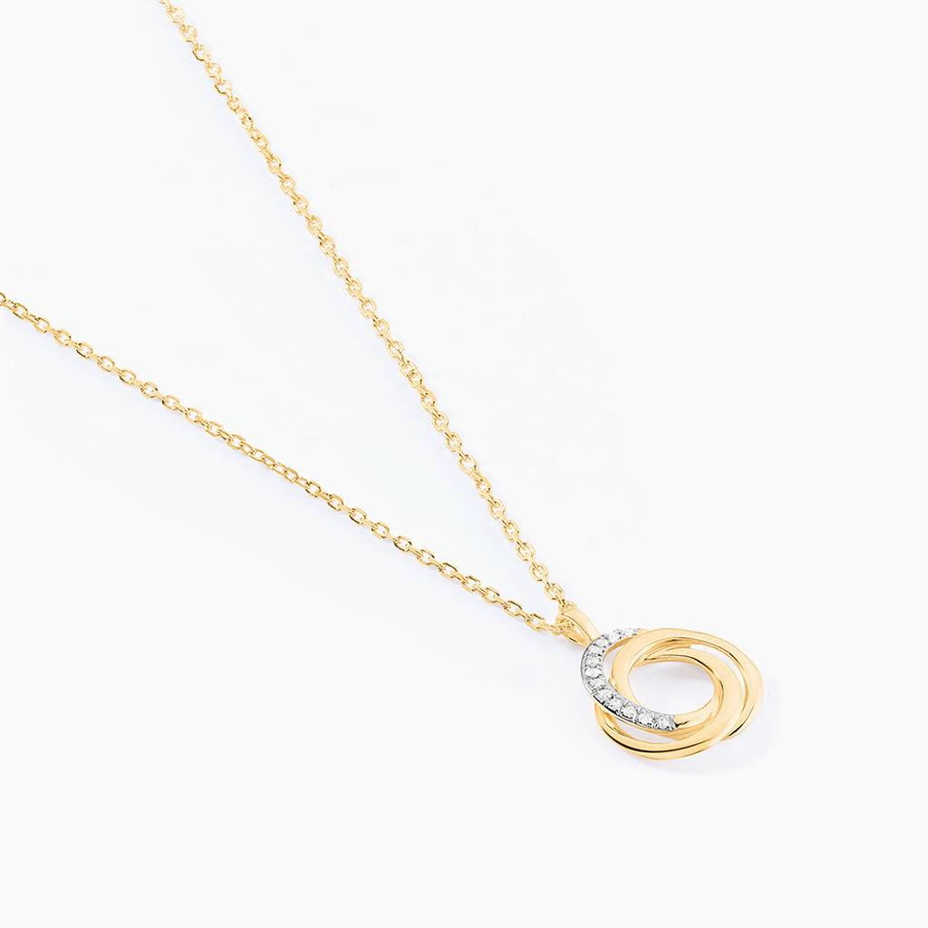Collier Syrena Or Jaune Diamant - Colliers Femme | Histoire d’Or