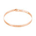 Bracelet Jonc Gravita Argent Rose - Bracelets fantaisie Femme | Histoire d’Or