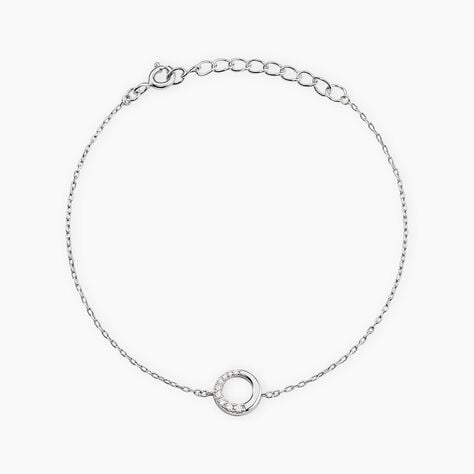 Bracelet Katrina Argent Blanc Oxyde De Zirconium - Bracelets Femme | Histoire d&rsquo;Or