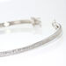 Bracelet Jonc Posie Or Blanc Diamant - Bracelets joncs Femme | Histoire d’Or