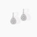 Boucles D'oreilles Pendantes Lysa Argent Blanc Oxyde De Zirconium - Boucles d'oreilles fantaisie Femme | Histoire d’Or