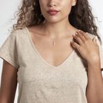 Collier Or Blanc Akli Oxyde De Zirconium - Colliers Femme | Histoire d&rsquo;Or