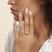 Bague Anja Or Blanc Saphir Et Diamant - Bagues solitaires Femme | Histoire d’Or
