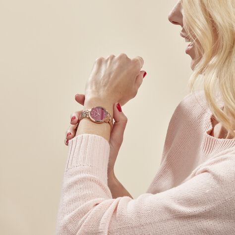 Montre Pierre Lannier Aura Violet - Montres Femme | Histoire d’Or