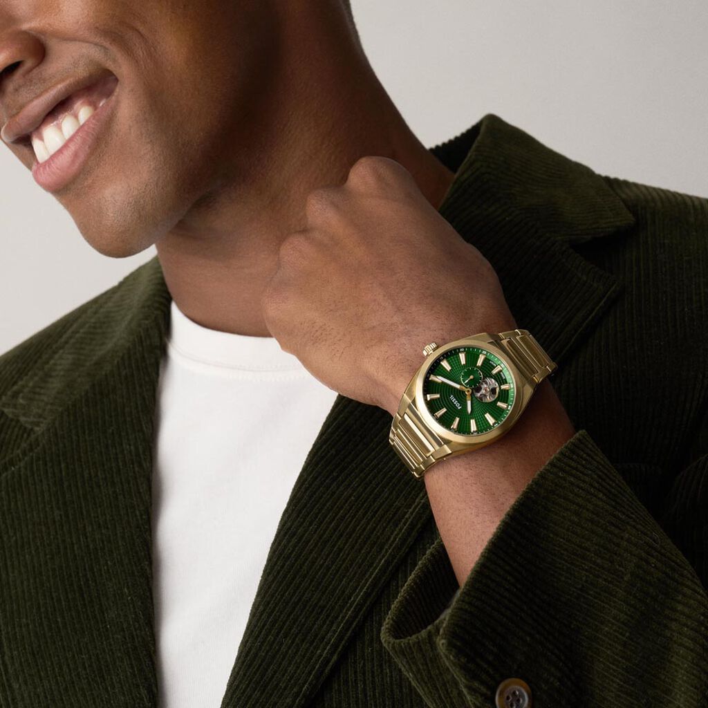 Montre Fossil Everett Automatic Vert - Montres Homme | Histoire d’Or