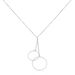 Collier Chayann Argent Blanc - Colliers fantaisie Femme | Histoire d’Or