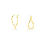 Cr&eacute;oles Hellen Or Jaune - Boucles d'oreilles cr&eacute;oles Femme | Histoire d&rsquo;Or