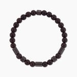 Bracelet Naturel Acier Noir - Bracelets fantaisie Homme | Histoire d&rsquo;Or