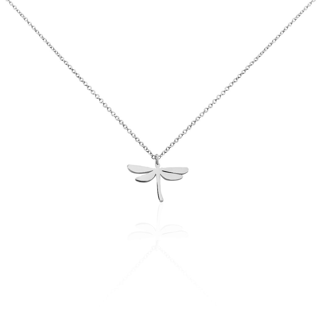 Collier Anne-louise Argent Blanc - Colliers fantaisie Femme | Histoire d’Or