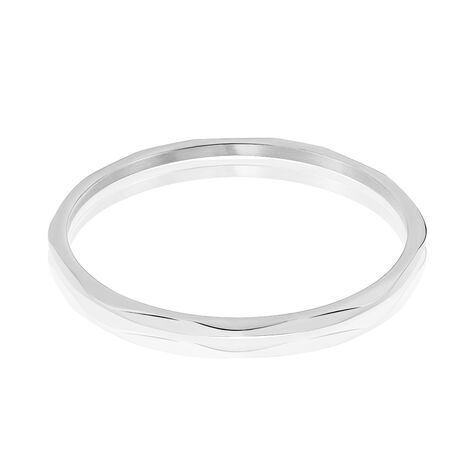 Bracelet Jonc Gaud Acier Blanc - Bracelets fantaisie Femme | Histoire d’Or