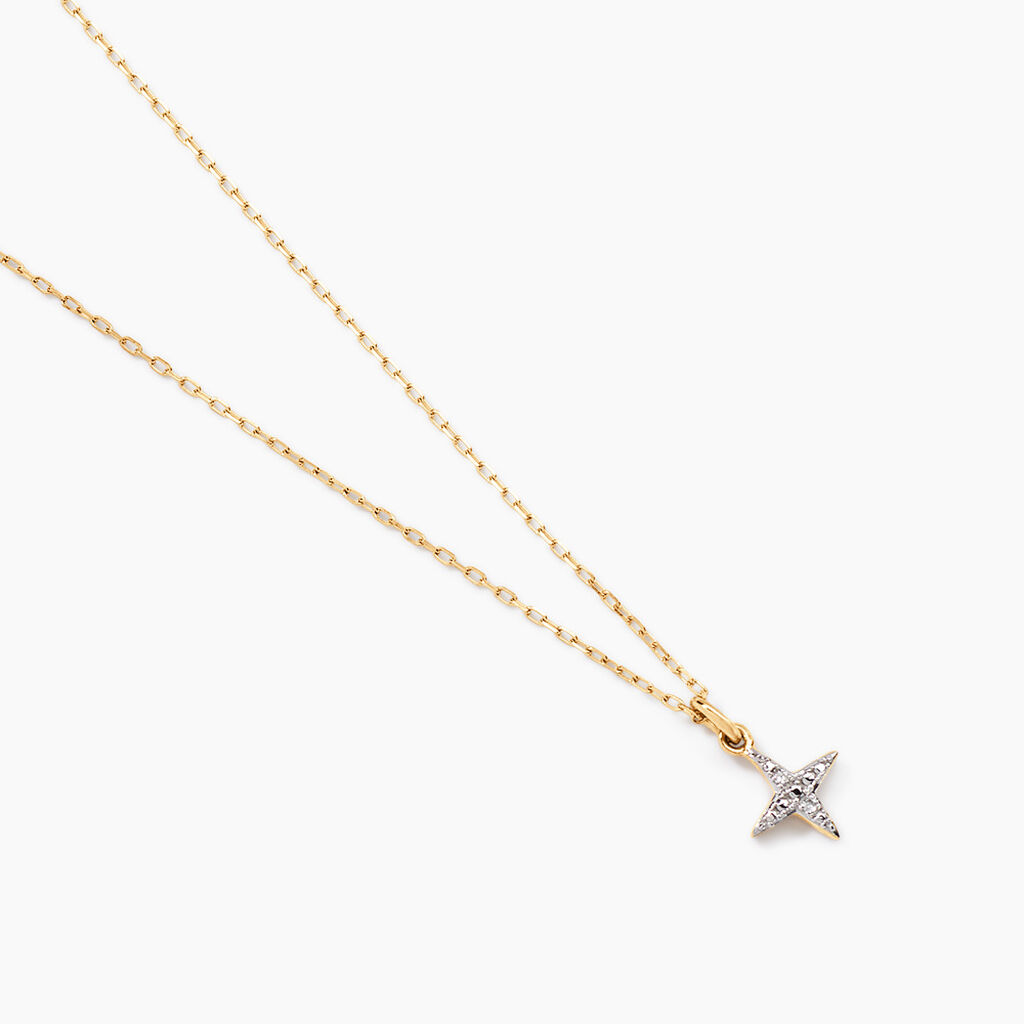 Collier Starlight Or Jaune Diamant - Colliers Femme | Histoire d’Or