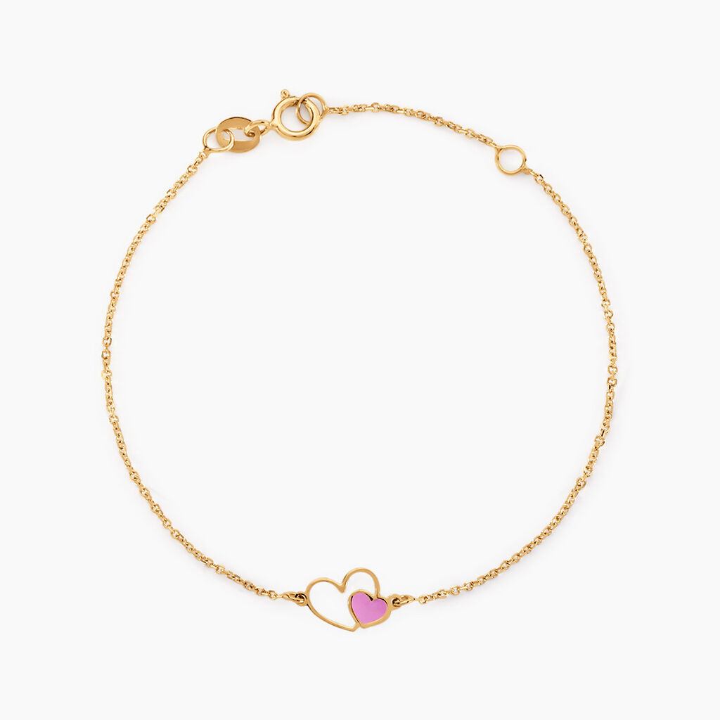 Bracelet Or Jaune Mai Lan Smalto - Bracelets Enfant | Histoire d&rsquo;Or