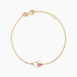 Bracelet Or Jaune Mai Lan Smalto - Bracelets Enfant | Histoire d&rsquo;Or