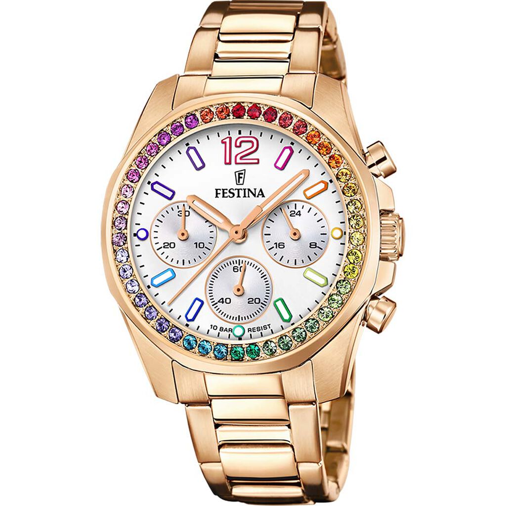 Montre Festina Boyfriend Blanc - Montres Femme | Histoire d’Or