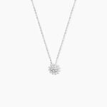 Collier Saria Argent Blanc Oxyde De Zirconium - Colliers fantaisie Femme | Histoire d&rsquo;Or
