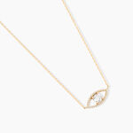 Collier Desiderio Or Jaune Oxyde De Zirconium - Colliers Femme | Histoire d&rsquo;Or