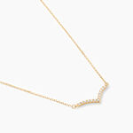 Collier Mohini Or Jaune Oxyde De Zirconium - Colliers Femme | Histoire d&rsquo;Or