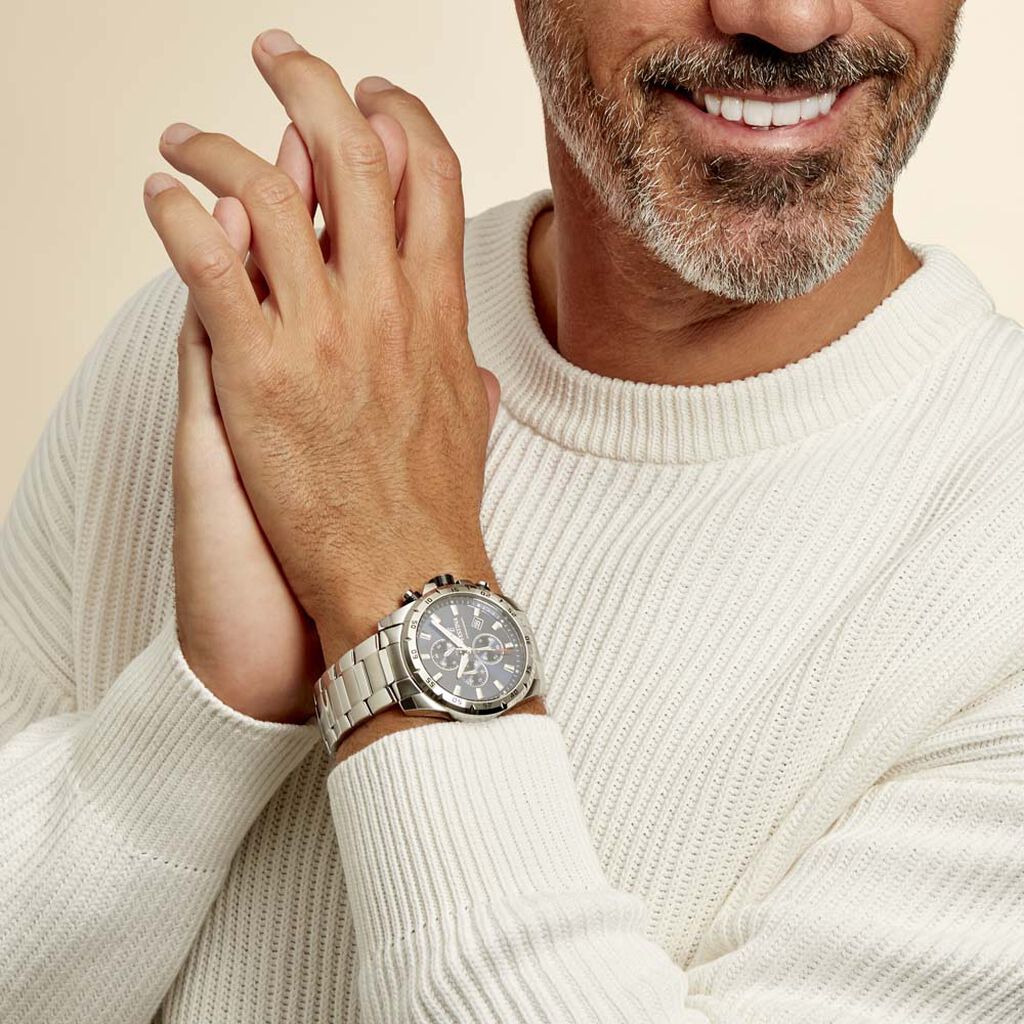Montre Festina Timeless Chronograph Bleu - Montres Homme | Histoire d’Or
