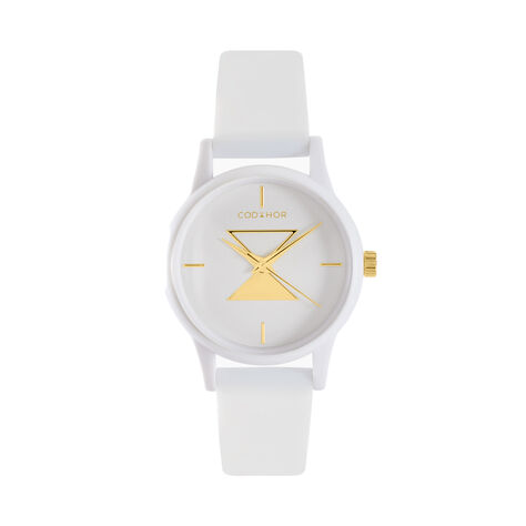 Montre Codhor Pauline Blanc - Montres Femme | Histoire d&rsquo;Or