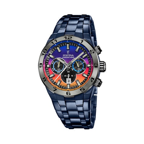 Montre Festina Chrono Bike Edition Speciale Multicolore - Montres Homme | Histoire d&rsquo;Or