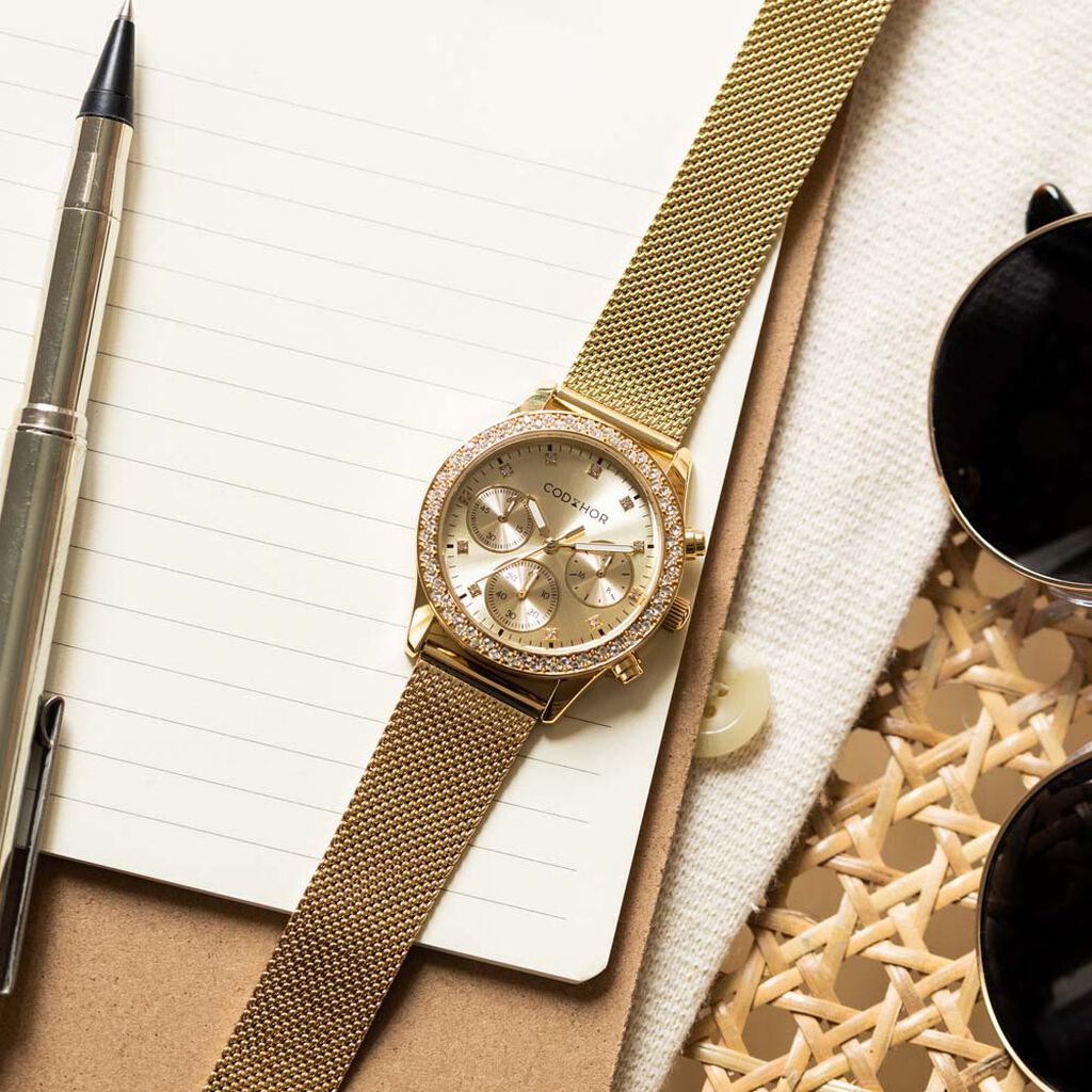 Montre Codhor Julia Doré - Montres Femme | Histoire d’Or