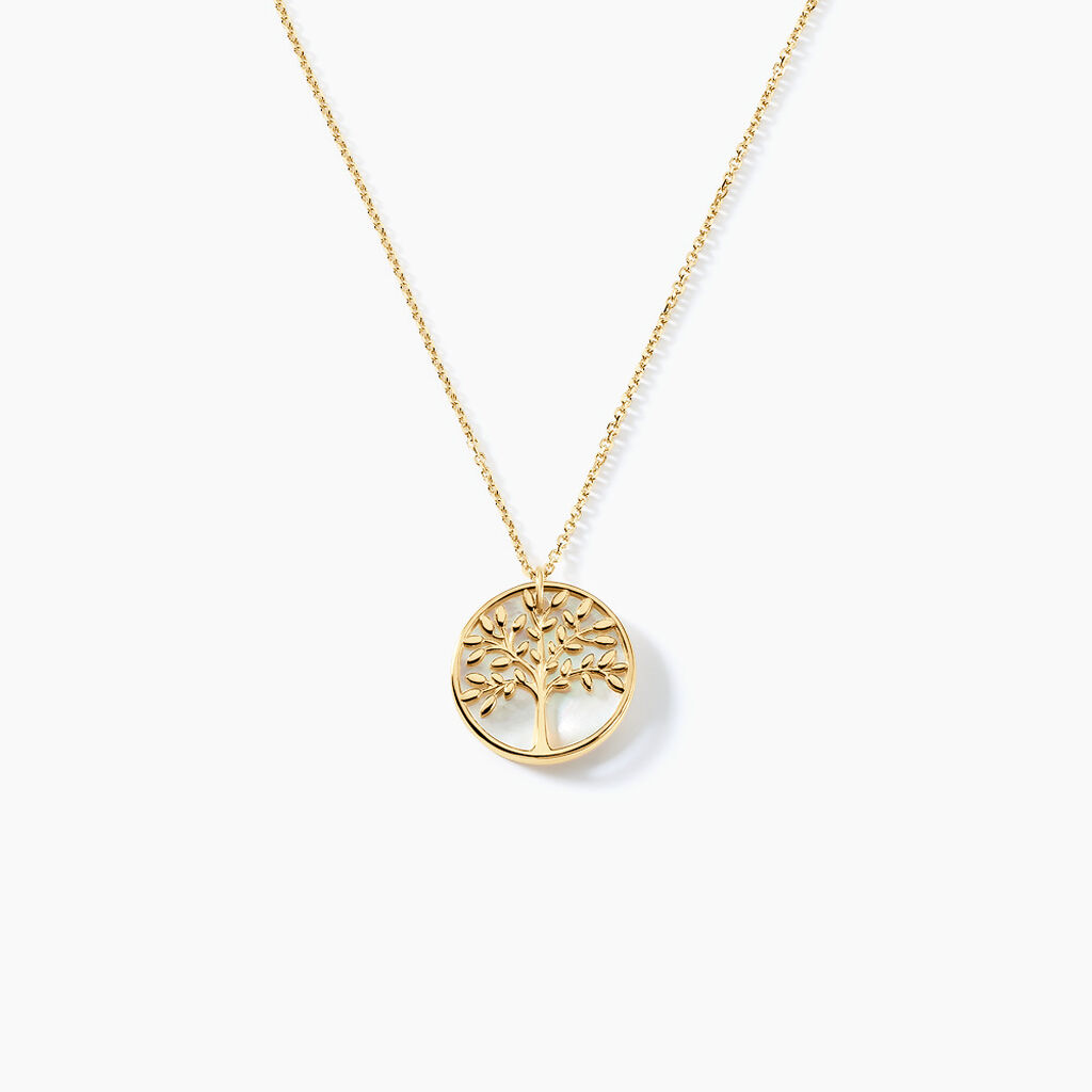 Collier Noamie Or Jaune Nacre - Colliers Femme | Histoire d’Or