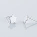 Boucles D'oreilles Puces Astre Argent Blanc - Boucles d'oreilles fantaisie Femme | Histoire d’Or