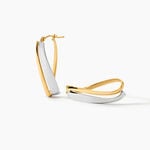 Cr&eacute;oles Ayliz Or Bicolore - Boucles d'oreilles cr&eacute;oles Femme | Histoire d&rsquo;Or