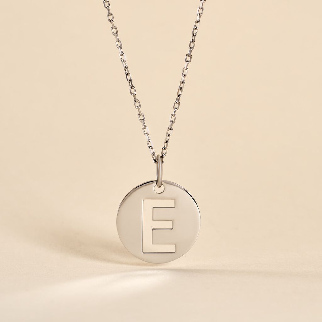 Pendentif Elio E Argent Blanc - Pendentifs Famille | Histoire d&rsquo;Or