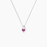 Collier Argent Blanc Atieno Oxyde De Zirconium - Colliers fantaisie Femme | Histoire d&rsquo;Or